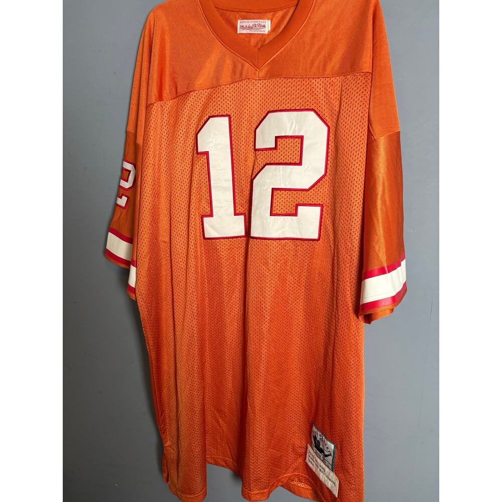 M&N Doug Williams #12 1982 Tampa Bay Buccaneers Throwback Jersey Men’s Size 60
